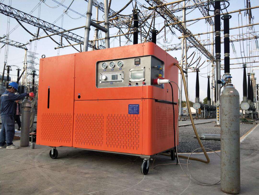 六氟化硫氣體SF6抽真空裝置簡介